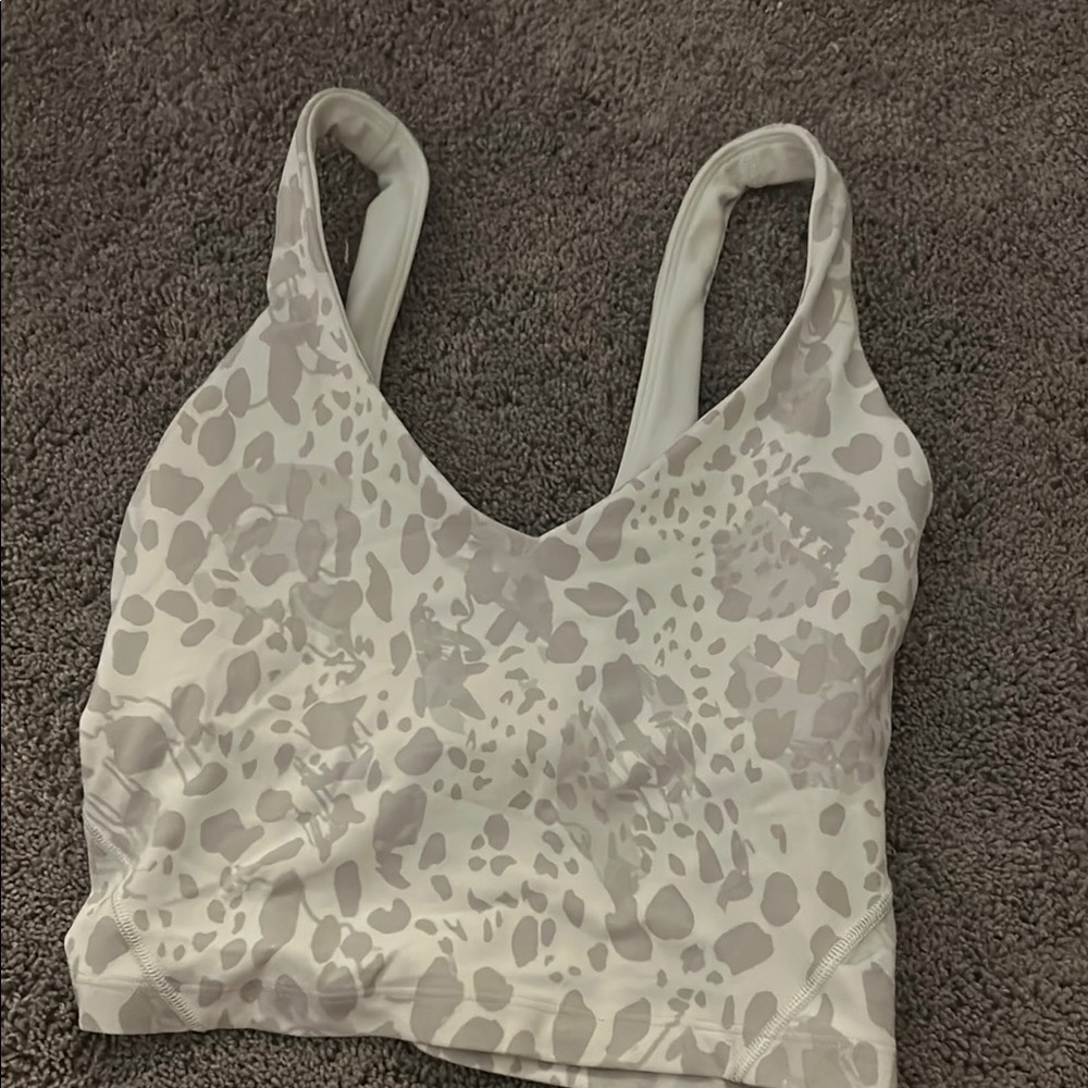 Lululemon Athletica Leopard Align Tank Top